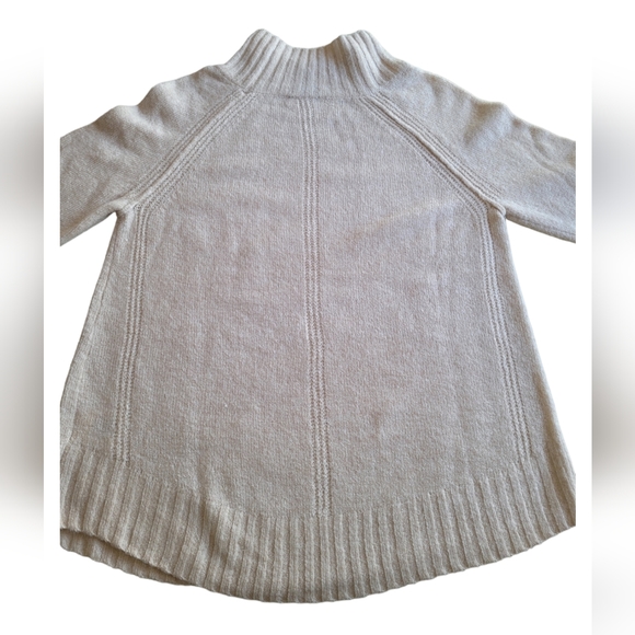 Jones NY Ivory Mock Neck Sweater XL - Picture 2 of 2